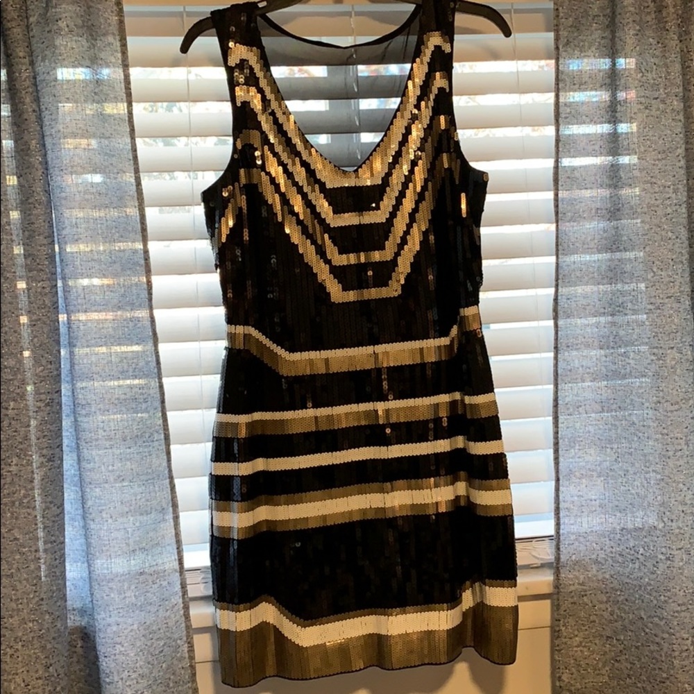 Express sequin dress size M
